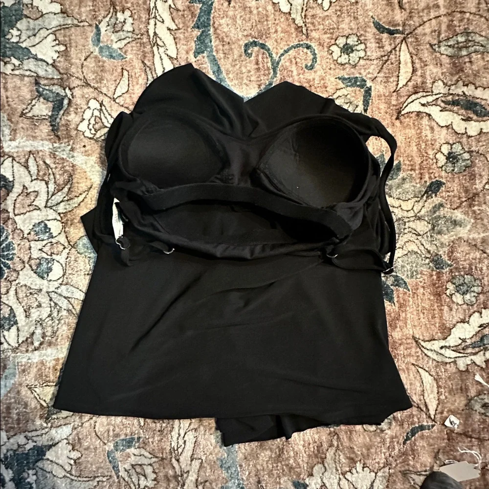 Layered Ruffle Tankini Top - Picture 2 of 4